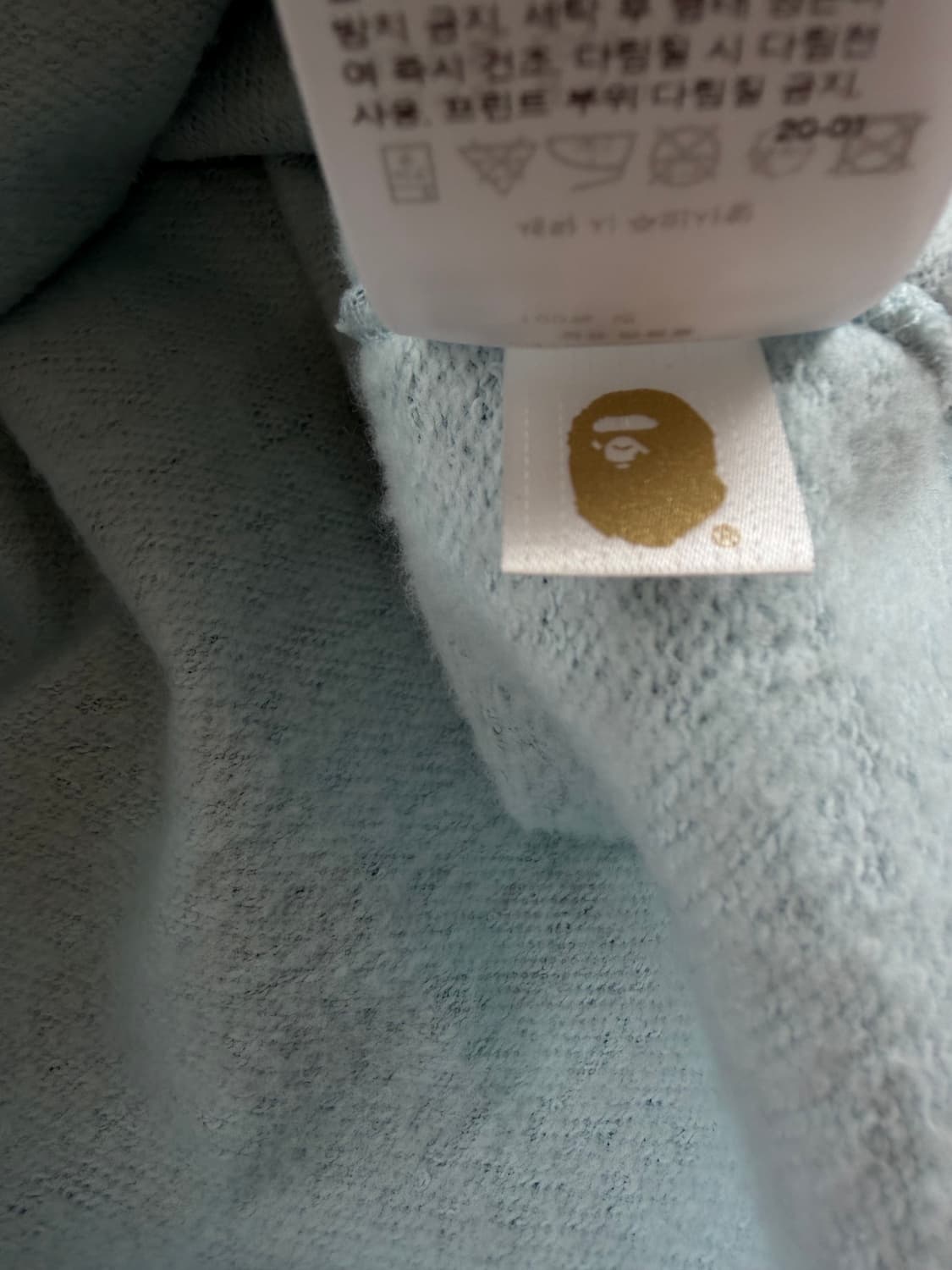 (정품) 베이프 카모 후디 블루 m사이즈 팝니다 ! 상품이미지6