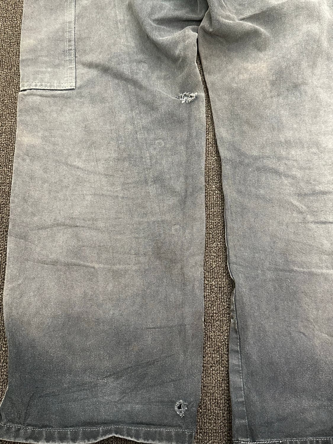 31x34)디키즈 빈티지 흑청 워크팬츠 상품이미지8