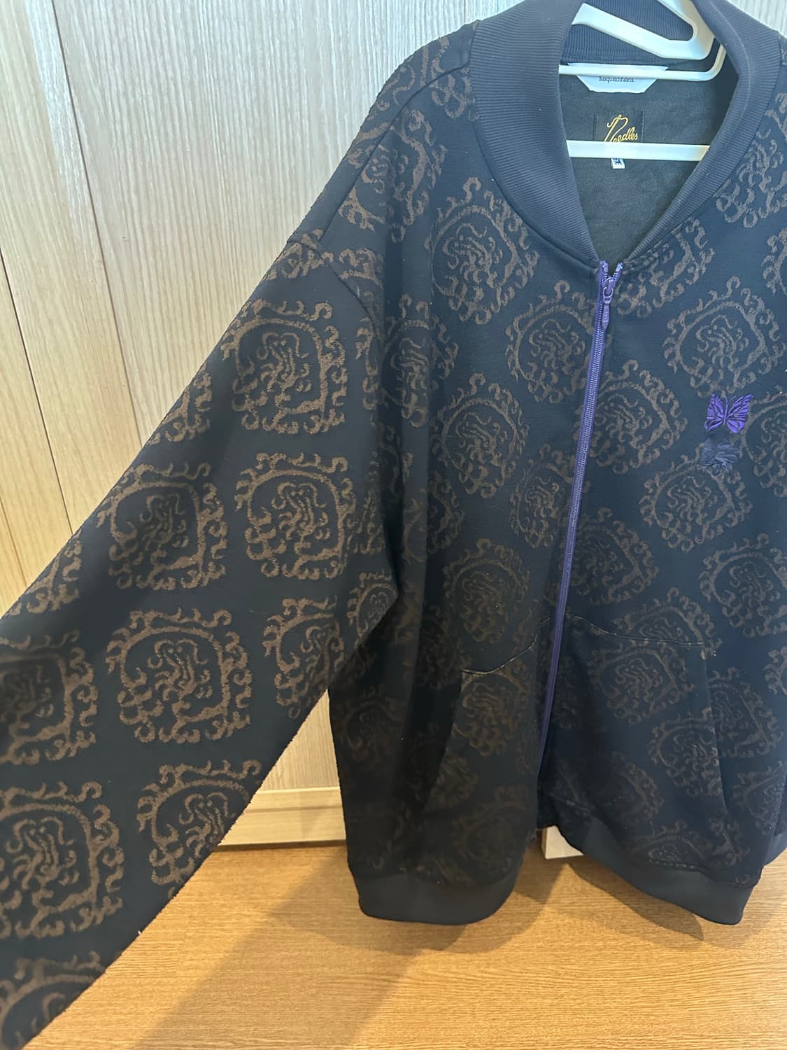 니들스 사스콰치패브릭스 콜라보 가디건 24ss 상품이미지3