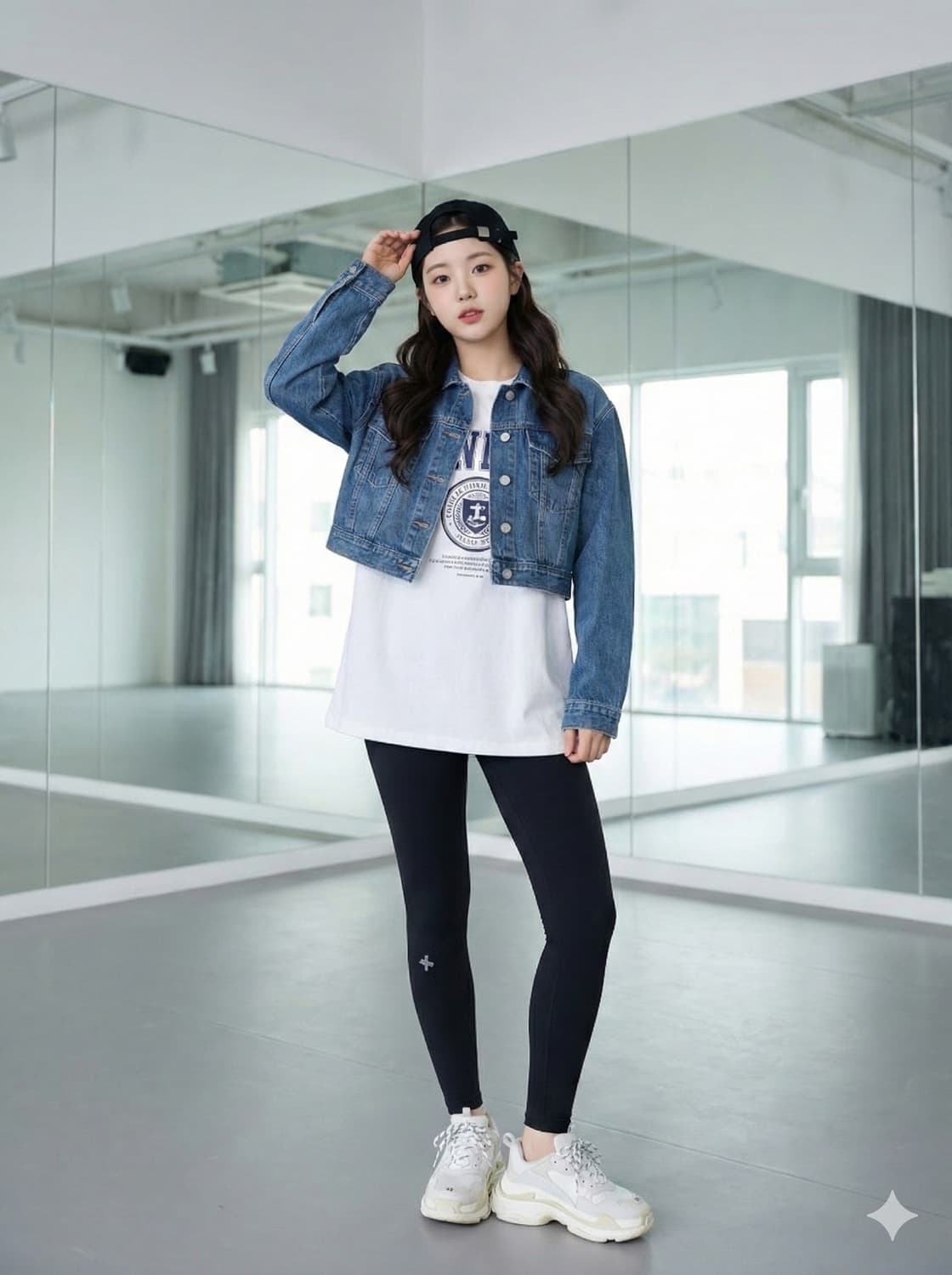 XEXYMIX 젝시믹스 베이직 블랙 레깅스 상품이미지1