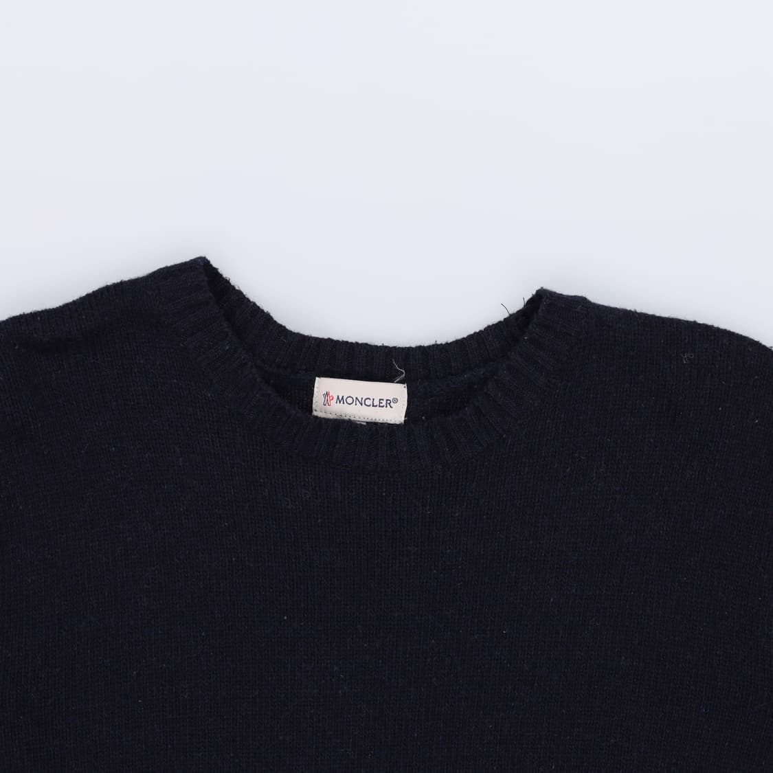 [실측확인] 고급 크루넥 패치 니트 스웨터 0106J 상품이미지3