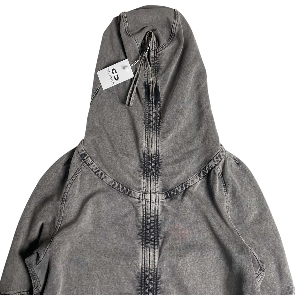 Roque 데님 프린팅 져지 집업 코트 (italy)   상품이미지3