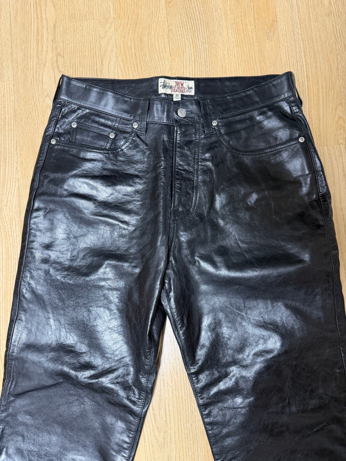 스투시 뉴클래식 가죽팬츠 상품이미지7