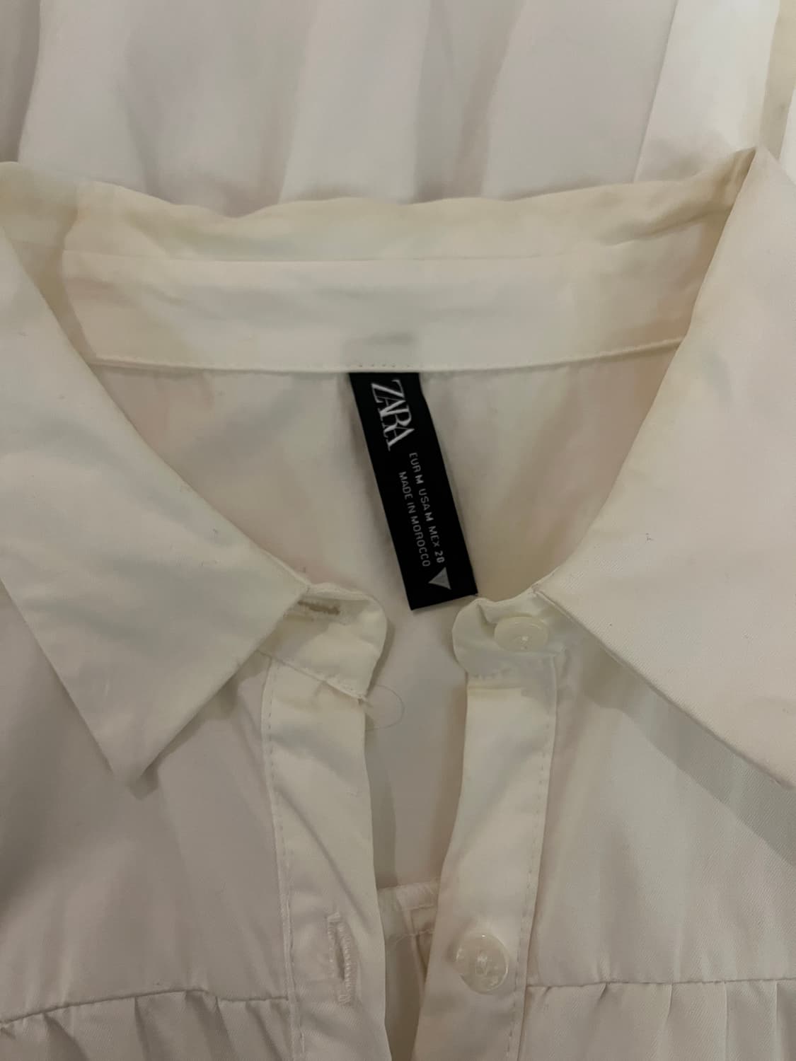 자라 베이비돌 퍼프소매 원피스 M 상품이미지3