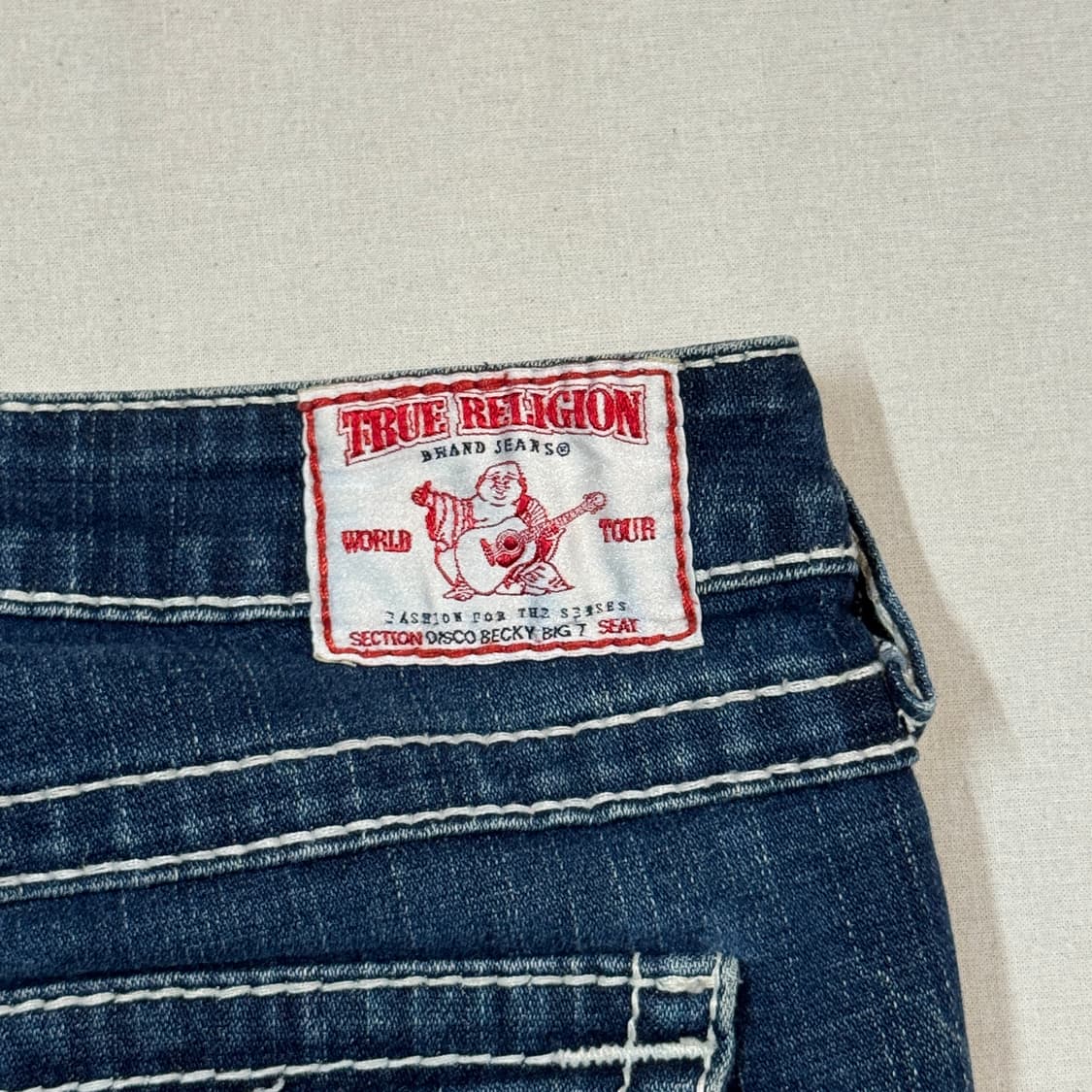 30inch) 트루릴리전 로우라이즈 부츠컷 데님 청바지 상품이미지3