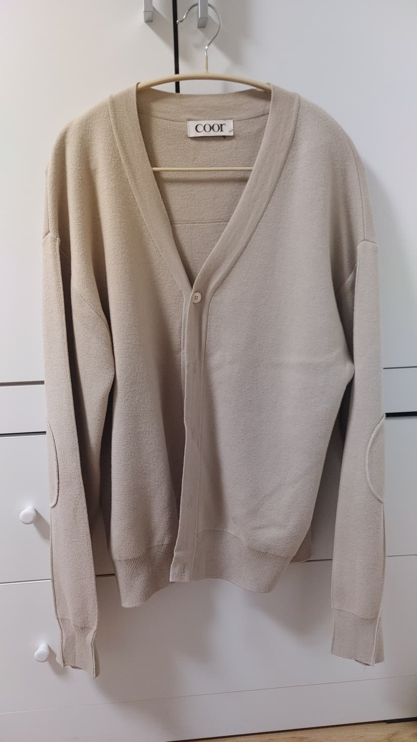 쿠어 가디건 베이지 S 상품이미지1