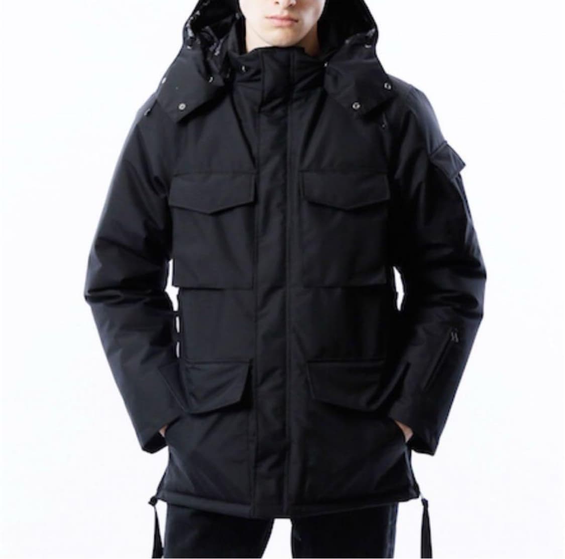 소프넷 / 5포켓 패디드 후드 블루종 패딩 / M 상품이미지2