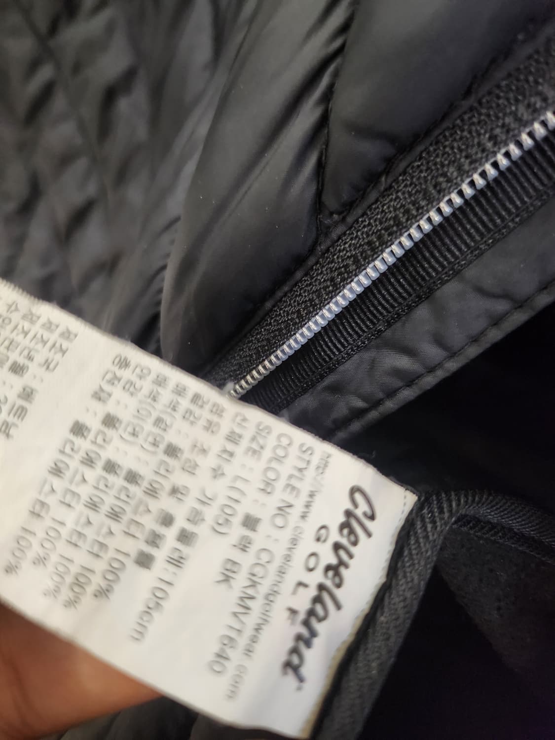 클리브랜드  패딩조끼 상품이미지7