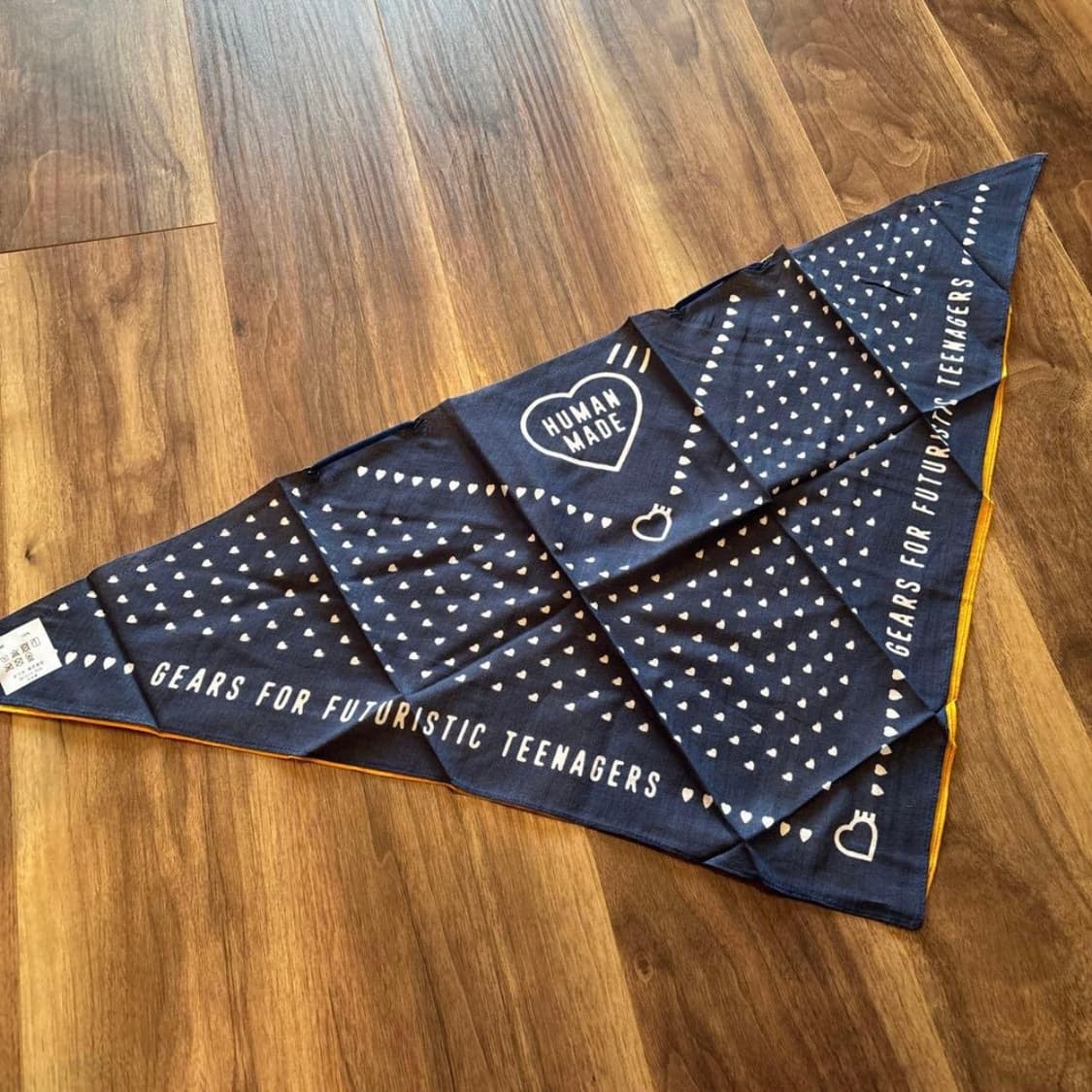 휴먼메이드 옐로우/네이비 반다나 상품이미지2