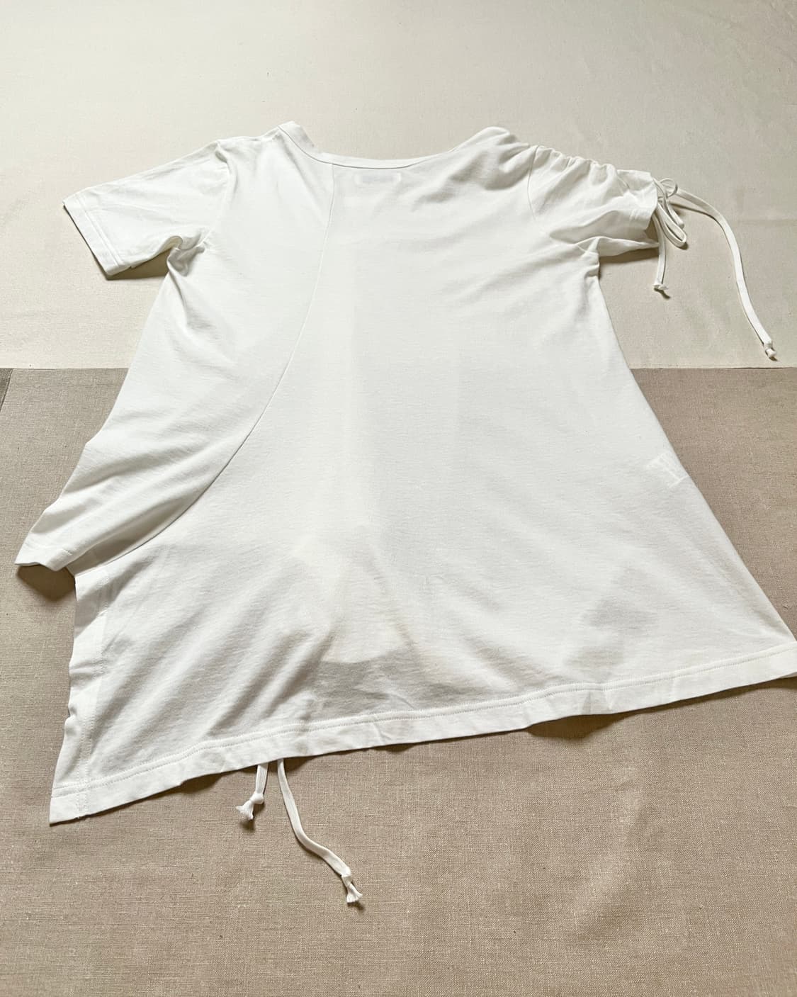 요지야마모토 syte 스트링 셔링 티셔츠 Yohji yamamoto 상품이미지4