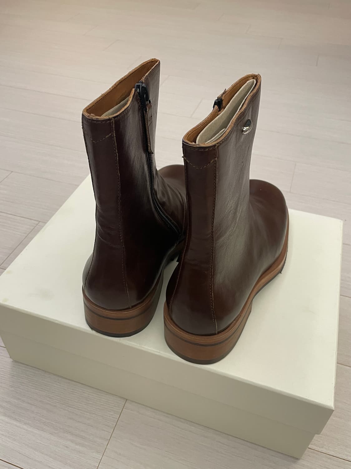 아워레가시 카미온 앵클부츠 브라운 38 상품이미지3