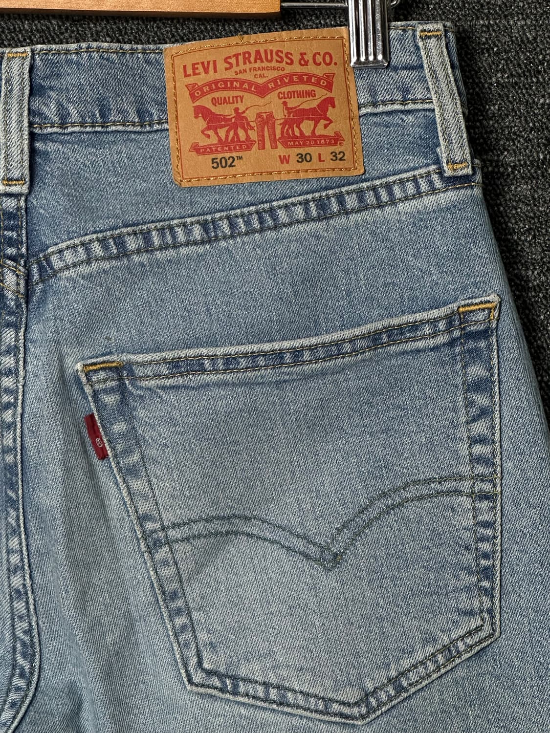 리바이스 502 청바지 W30 L32 상품이미지3
