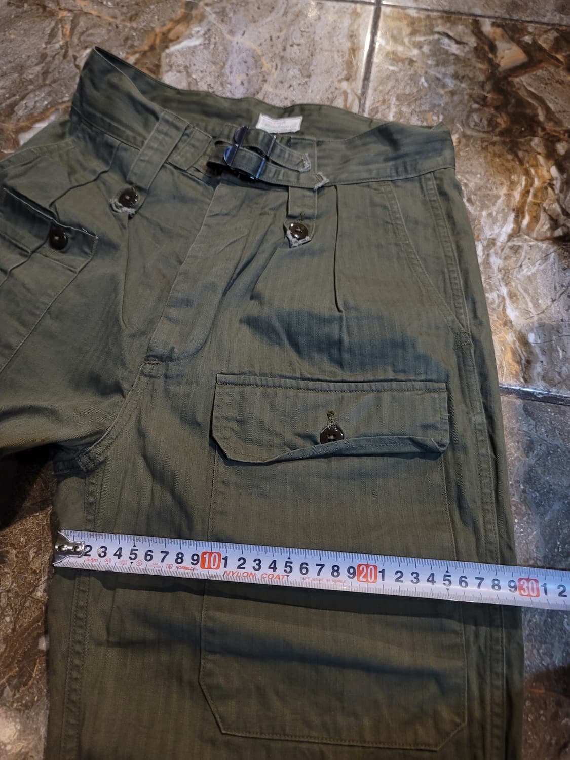 웨어하우스 덕디거 밀리터리 헤링본 카고팬츠  상품이미지6