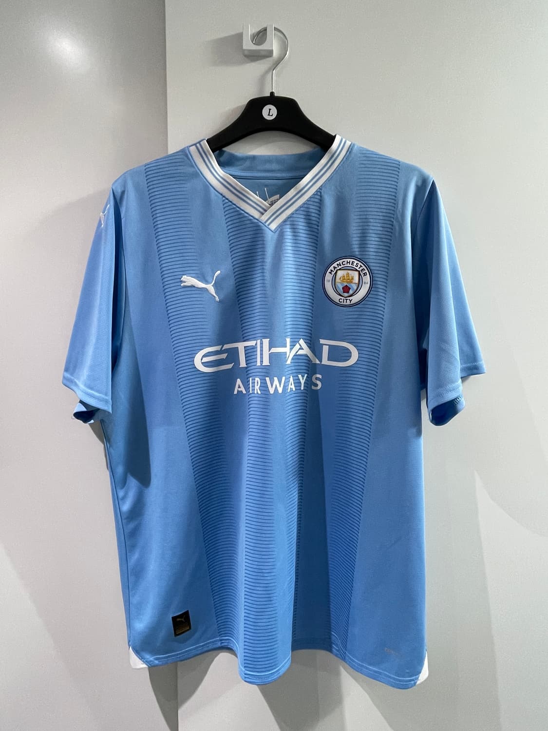 XL) 맨시티 맨체스터 시티 23/24 노마킹 홈 축구 유니폼 상품이미지1