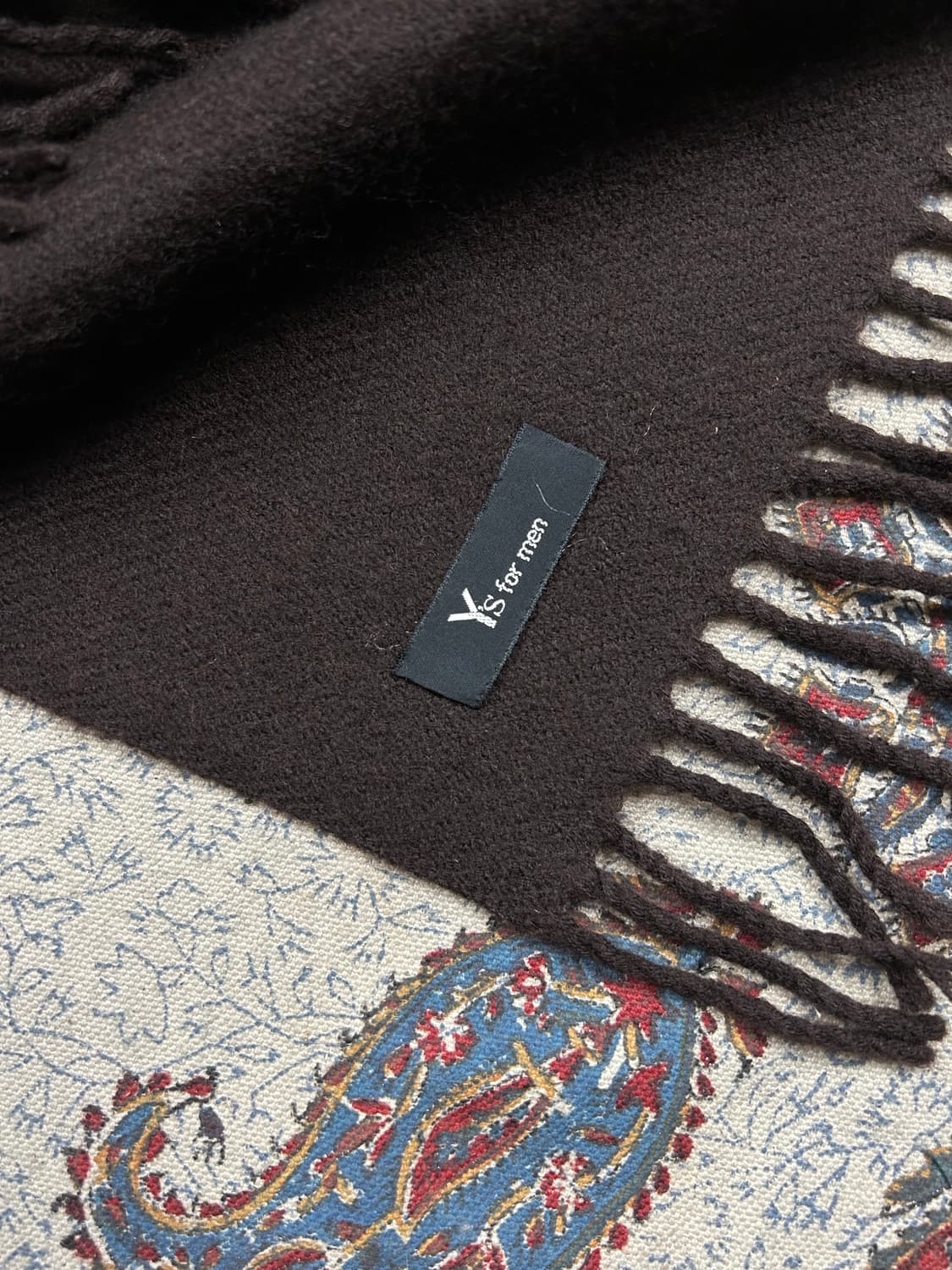 요지 야마모토 Ys for men 캐시미어 머플러 상품이미지3