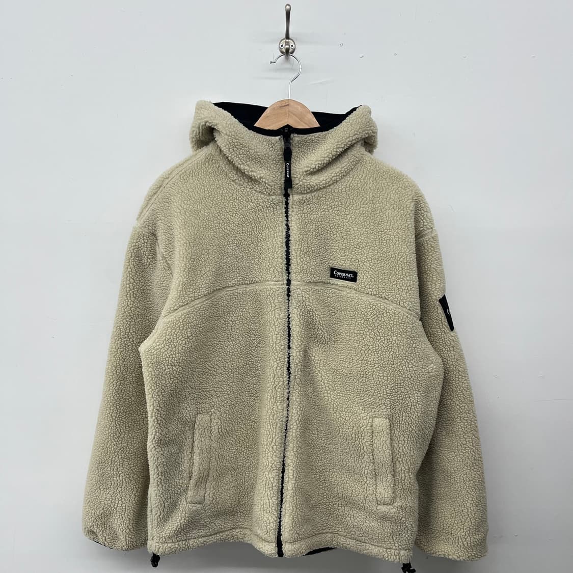 커버낫 후리스 집업 아이보리 남XL 상품이미지1