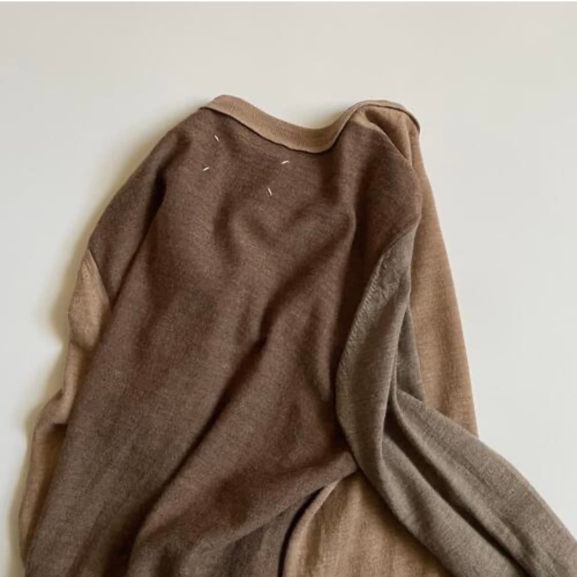 마르지엘라 컬러 믹스 니트 베이지  상품이미지1