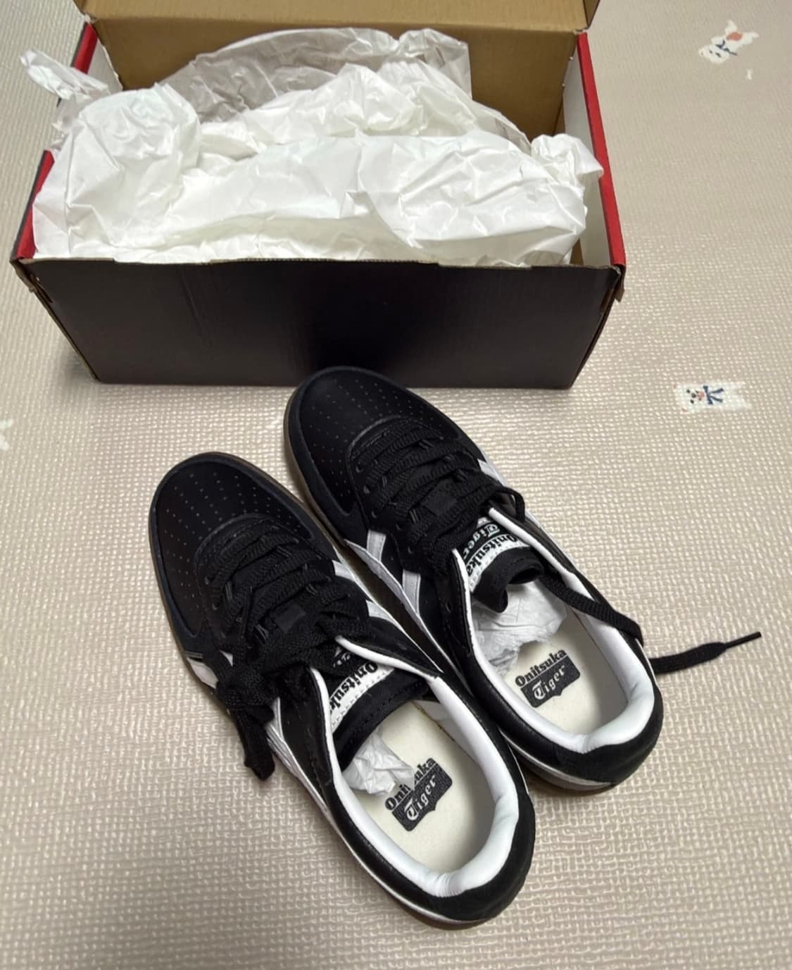 정품 오니츠카타이거 GSM 블랙 225 새상품 202,000➡️80,00 상품이미지3