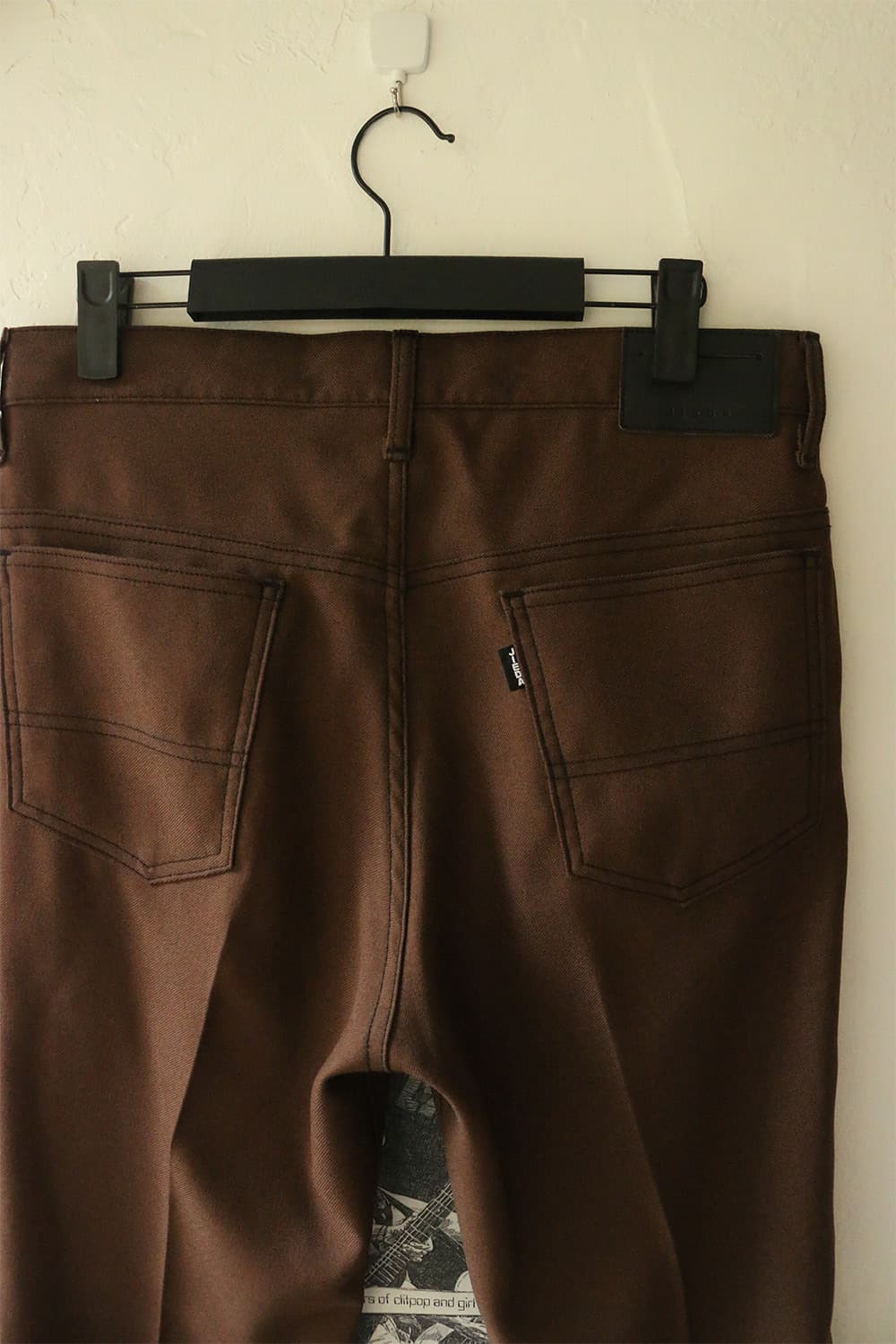 지에다 브라운 플레어 트라우저  상품이미지6