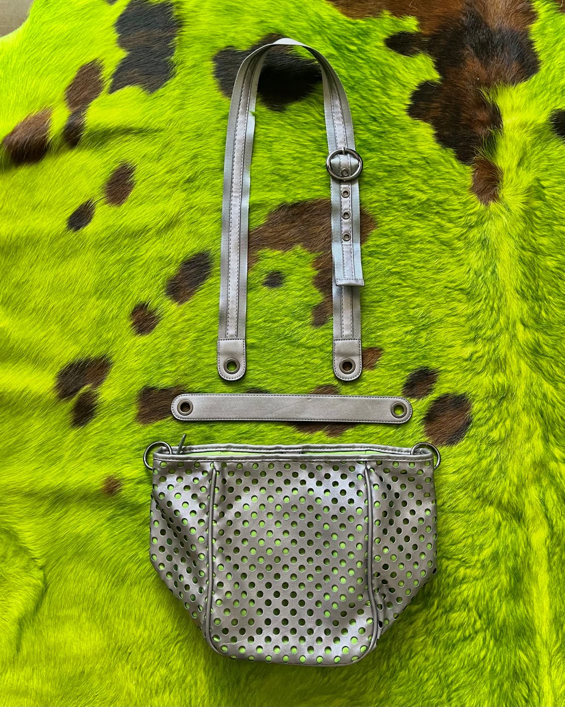 HIROKO BIS Punching 3D Dot Sliver Bag 상품이미지4