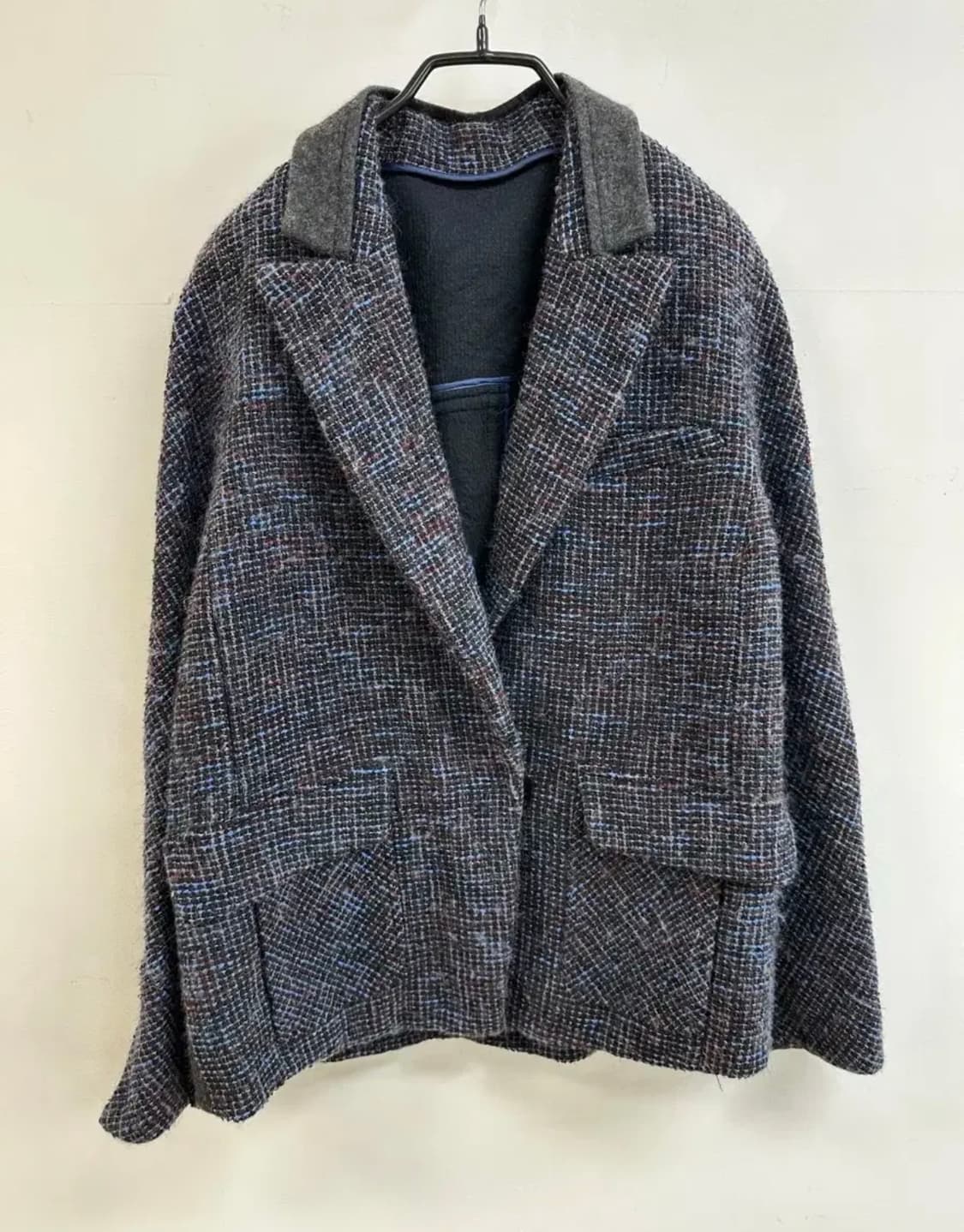 [SJ SJ] 고급스러운 믹스 컬러 트위드 울 자켓 (82-94-160) 상품이미지10