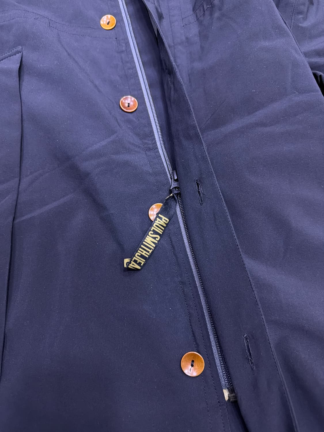 폴스미스 워터루프 후드 레인코트 블랙 L 상품이미지9