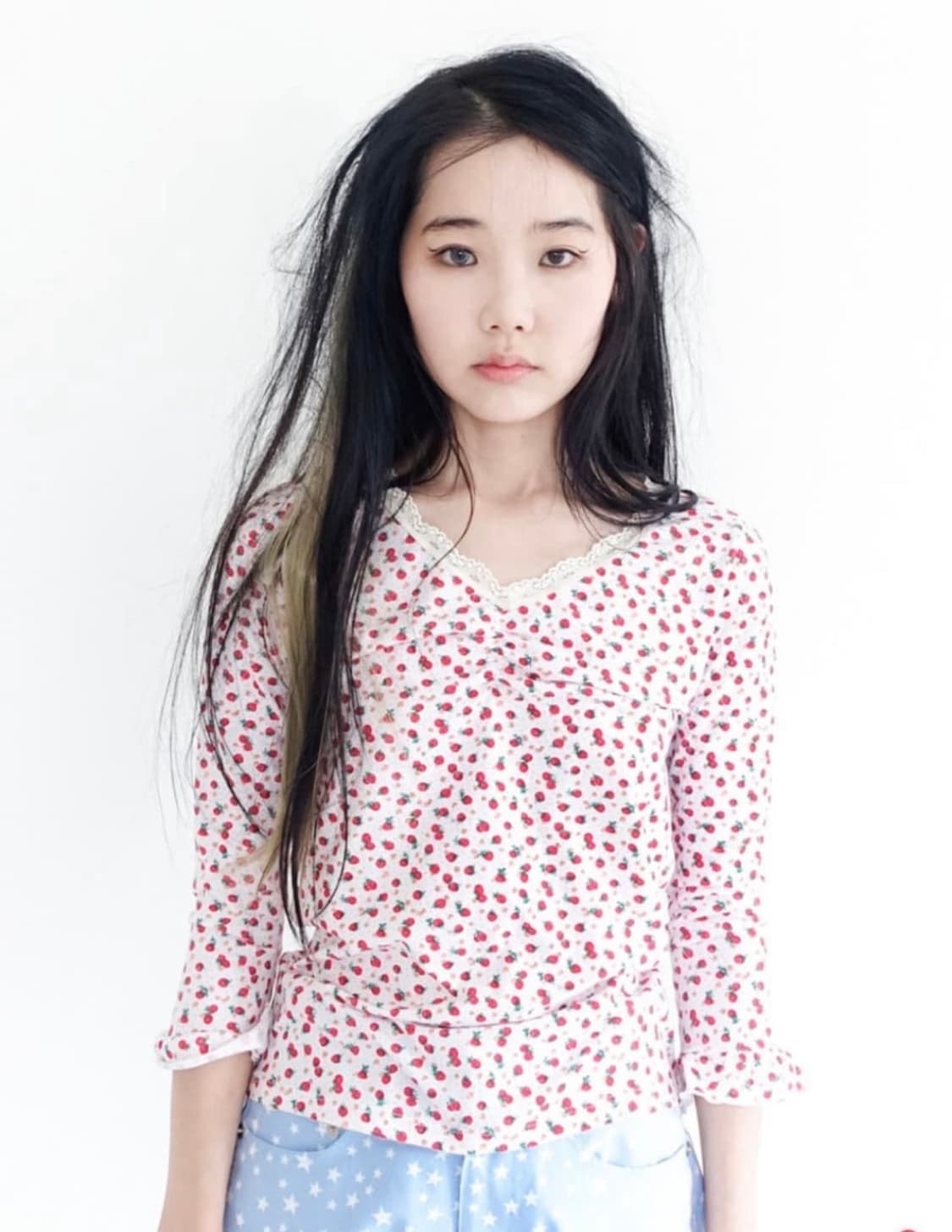 샵페어리 스트로베리 레이스탑 상품이미지1