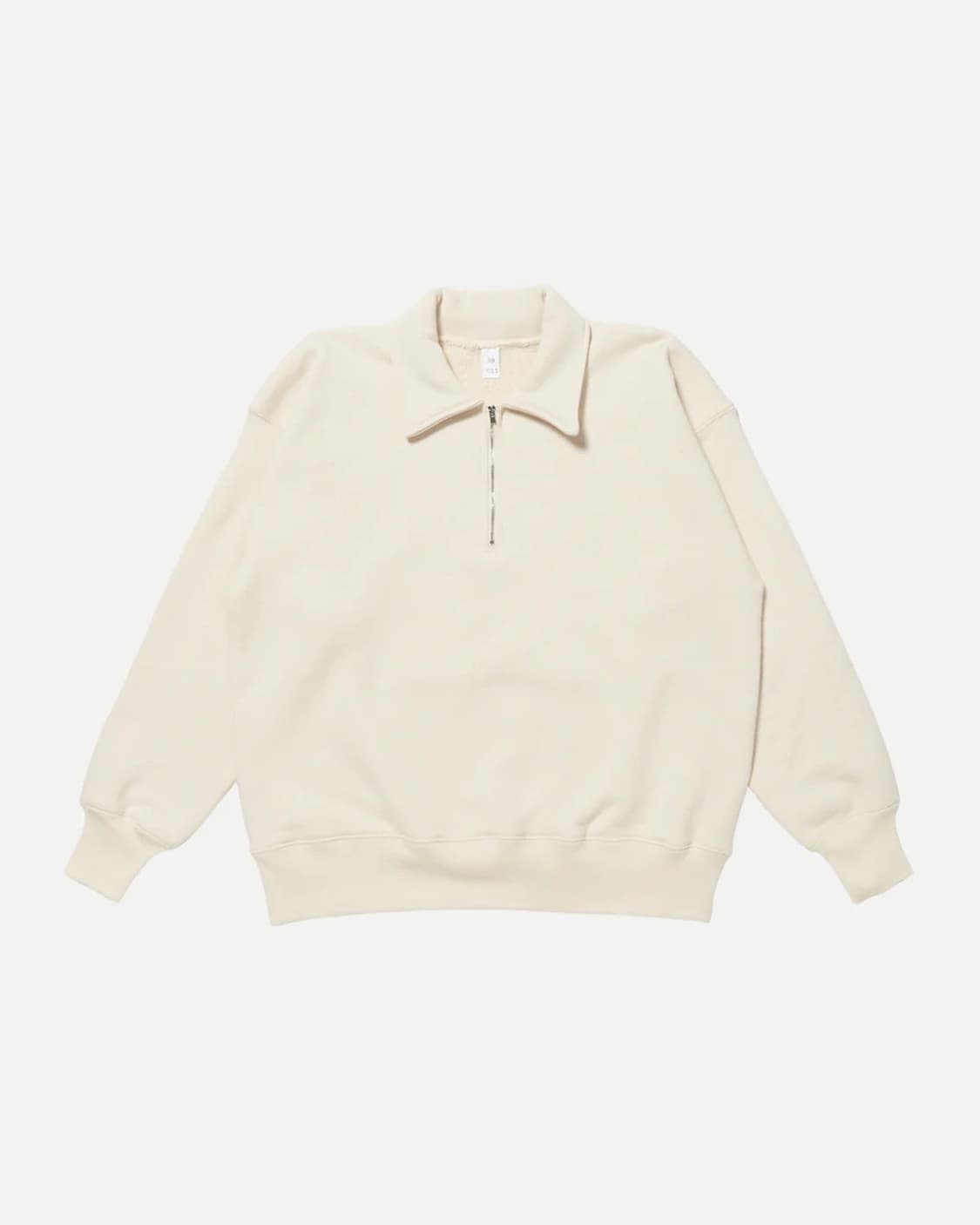 타이가 타카하시 LOT 611 하프 집업 스웨트 셔츠 아이보리 상품이미지1
