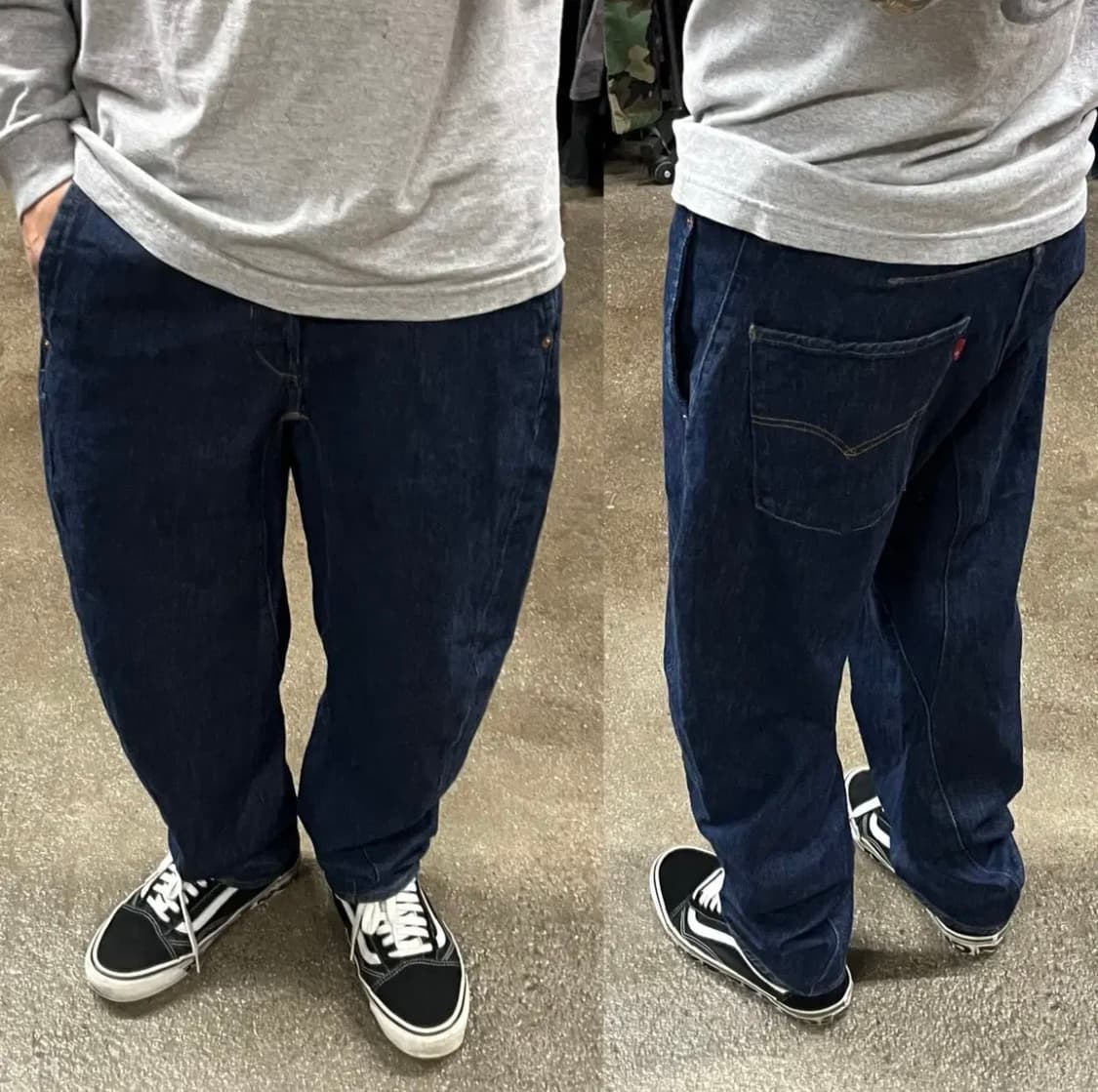 LEJ570 리바이스 프리미엄 엔지니어드 루즈 테이퍼드 데님 팬츠 벌룬핏 상품이미지7