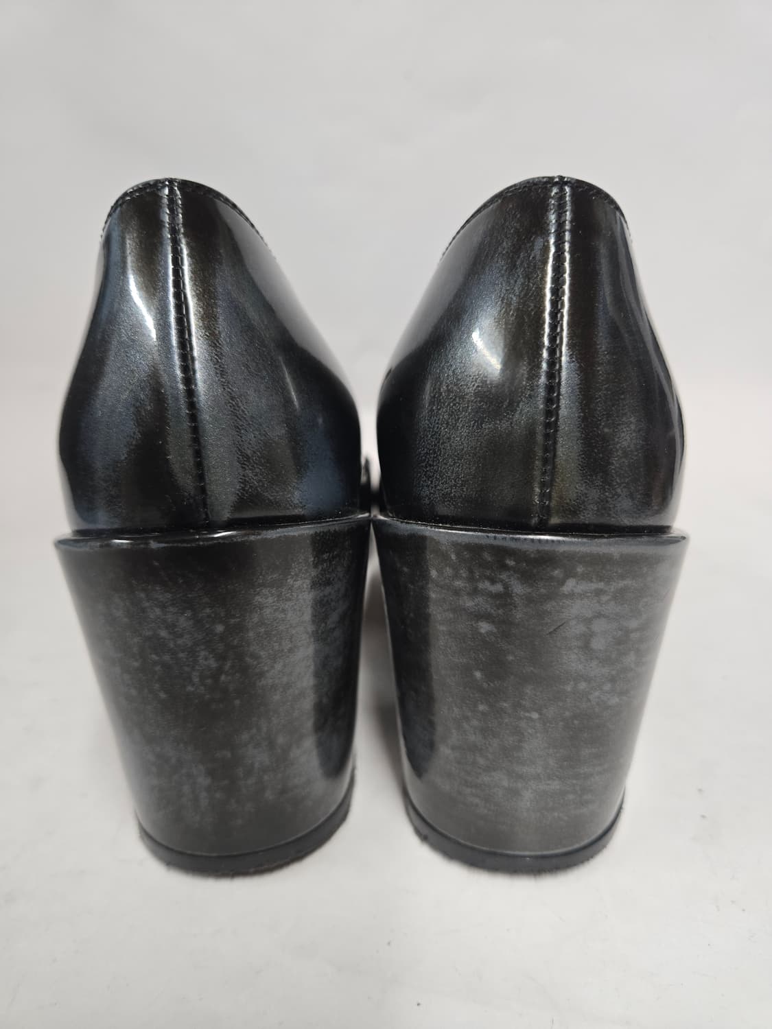 SUECOMMA BONNIE 메리제인 투톤 펌프스 블랙 230 상품이미지7