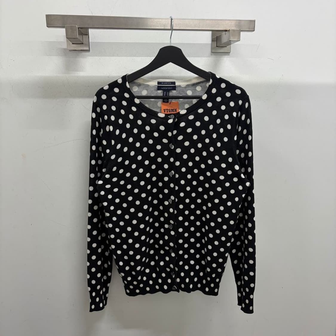 lands end 도트 가디건+반팔 set 상품이미지5