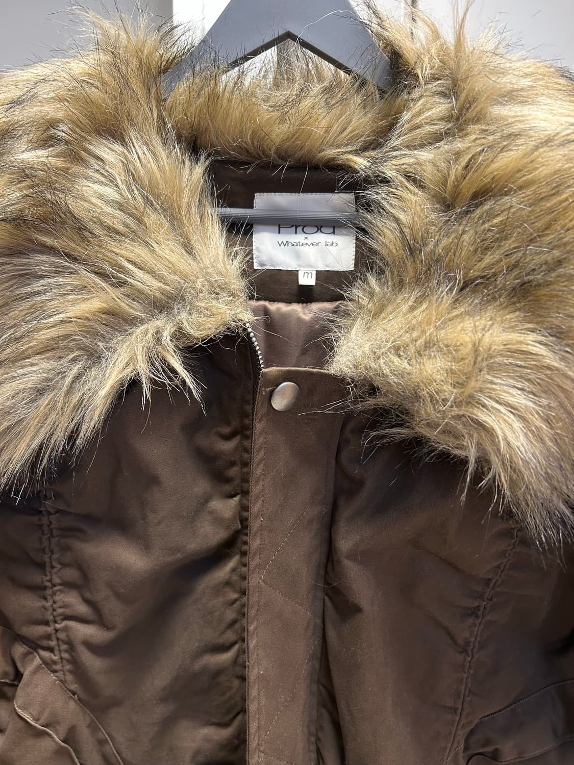 PROD brown faux down jacket 상품이미지6