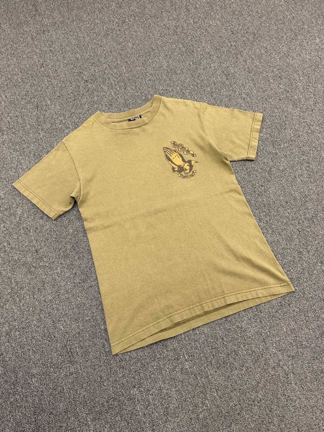 OS) 산타 크루즈 빈티지 pray for me 프린팅 반팔 티셔츠 상품이미지1