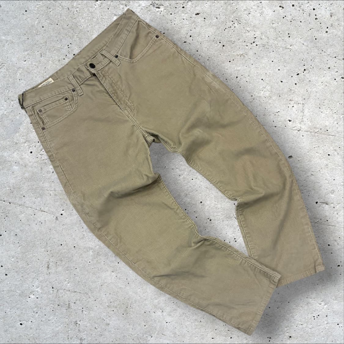 [32] 리바이스 502 코듀로이 베이지 바지 B254 상품이미지2