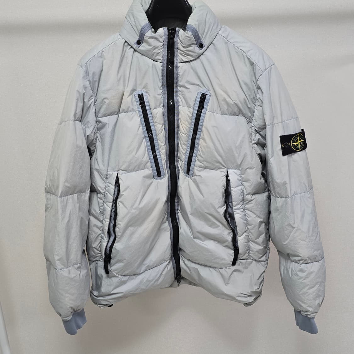 스톤아일랜드 크링클랩스 패딩 xl사이즈 105 판매 상품이미지1