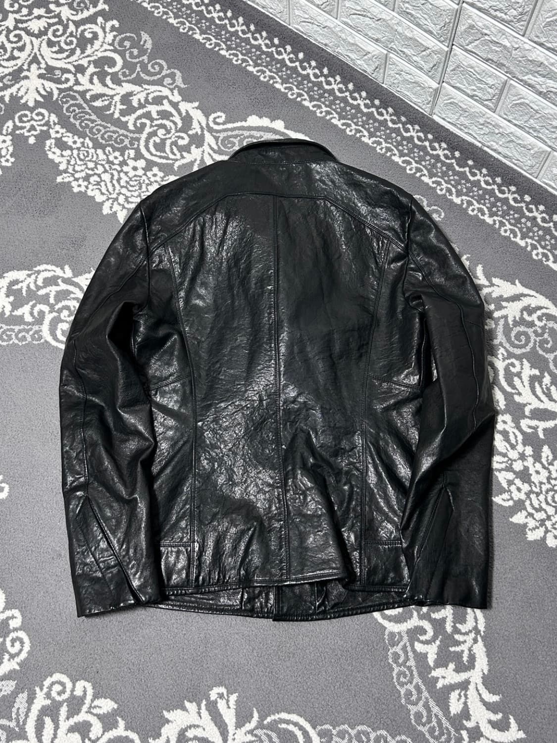 System homme lambskin highneck jacket 상품이미지10