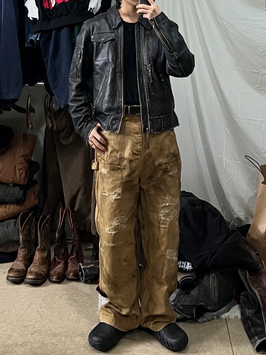 할리데이비슨 가죽자켓 라이더자켓 상품이미지5