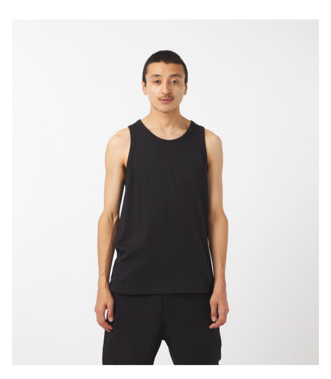 나나미카 루프휠 쿨맥스 나시 화이트 블랙  라지 상품이미지4