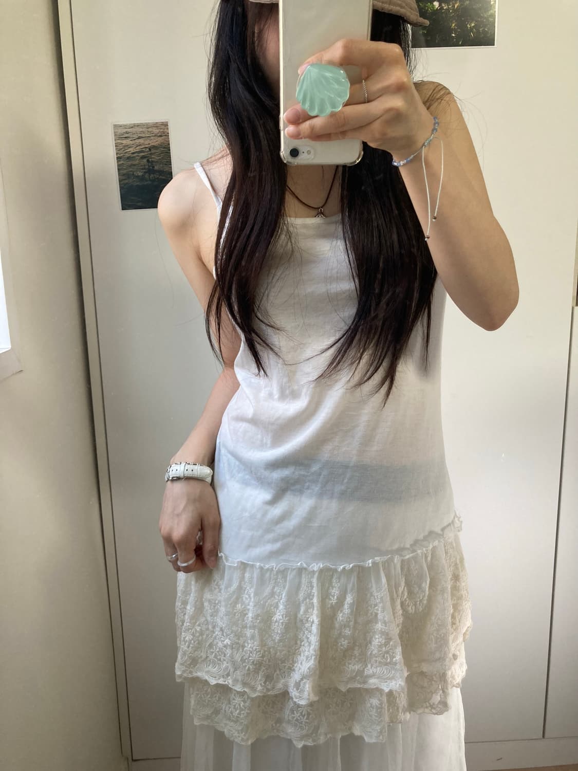 로맨틱 로즈모리걸 빈티지 코디세트 4pcs 상품이미지7