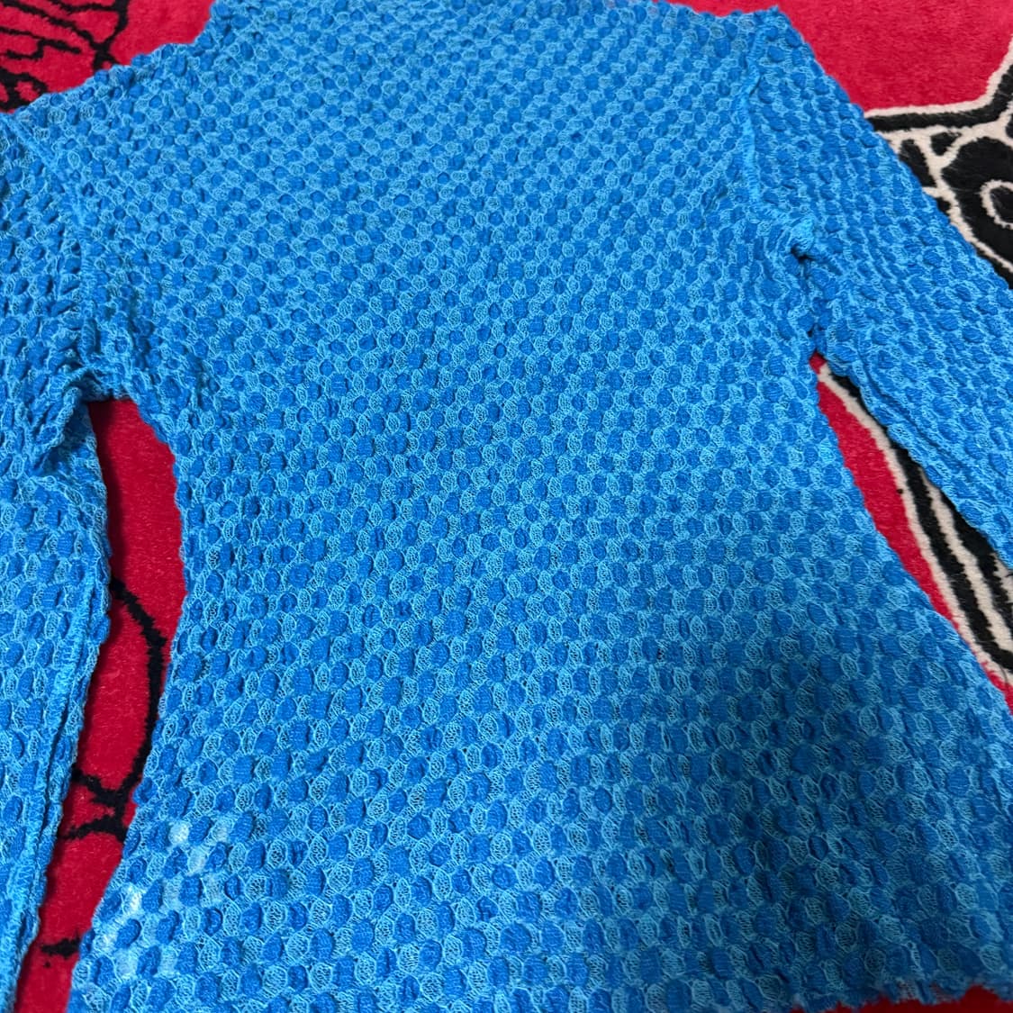 분더캄머 시스루 블루 슬리브 상품이미지4