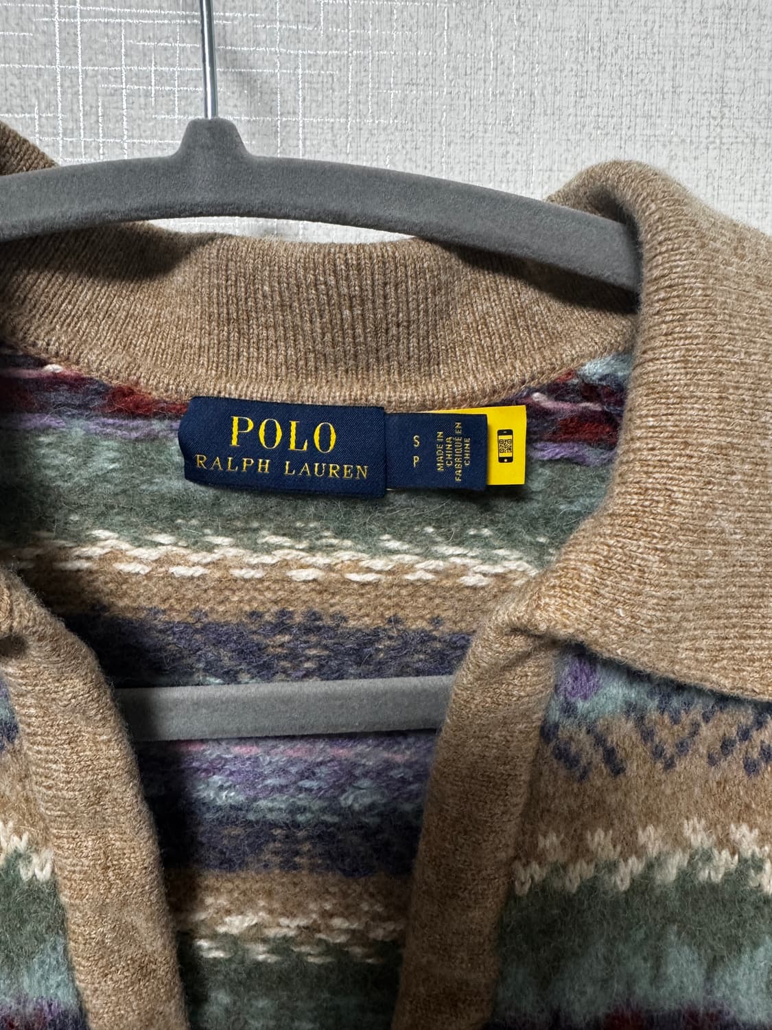 폴로 랄프로렌 패턴 니트 S 상품이미지3