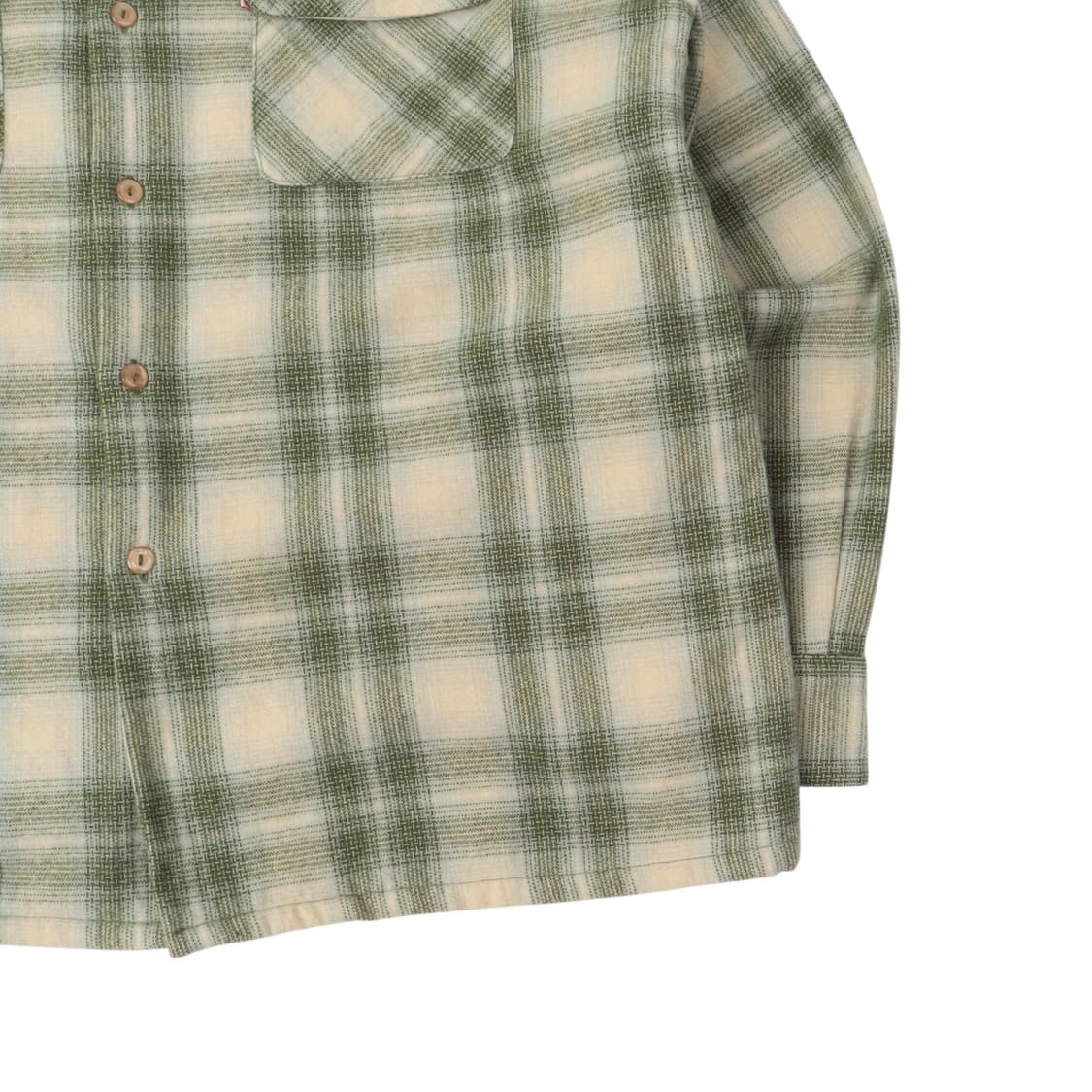 90s 리바이스 알레스카 울 체크 셔츠 상품이미지4