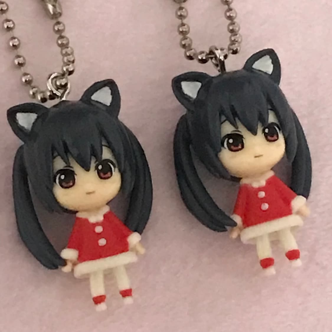 케이온 산타 아즈사 아즈냥 고전 키링 상품이미지1