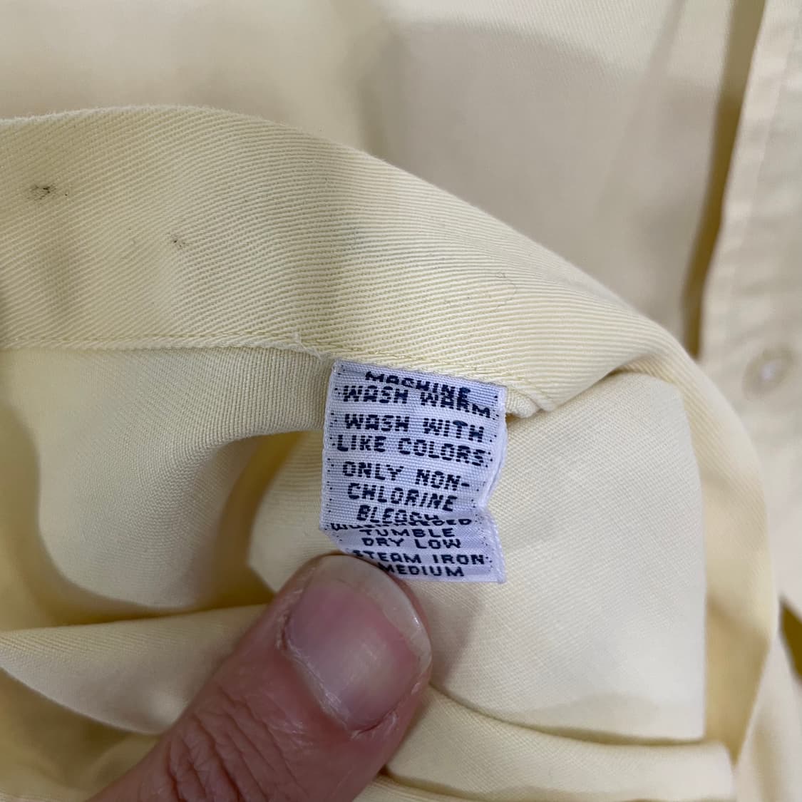 폴로랄프로렌 옐로우 셔츠 상품이미지4