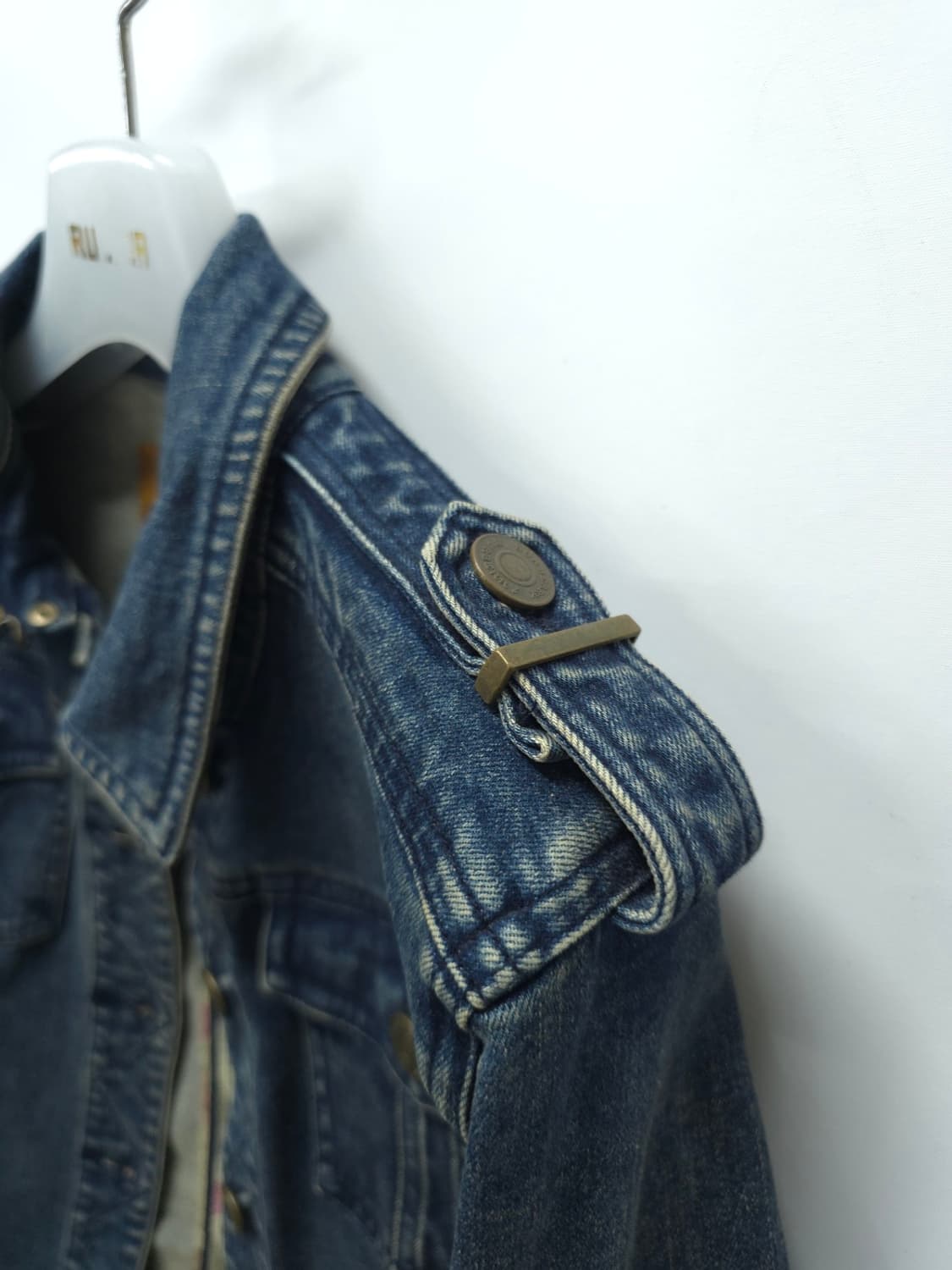 버버리브릿 데님트러커 청자켓 (여성55) 상품이미지6