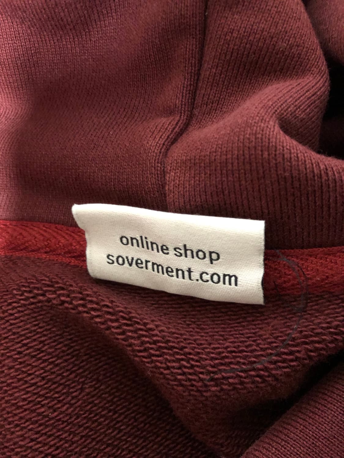 소버먼트 950G 컷, 블리치 후드-에시드-버건디 상품이미지5