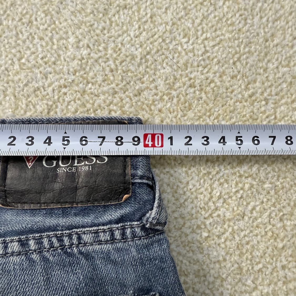 [175/84A] 게스 데미지 데님팬츠 0108T1 상품이미지6