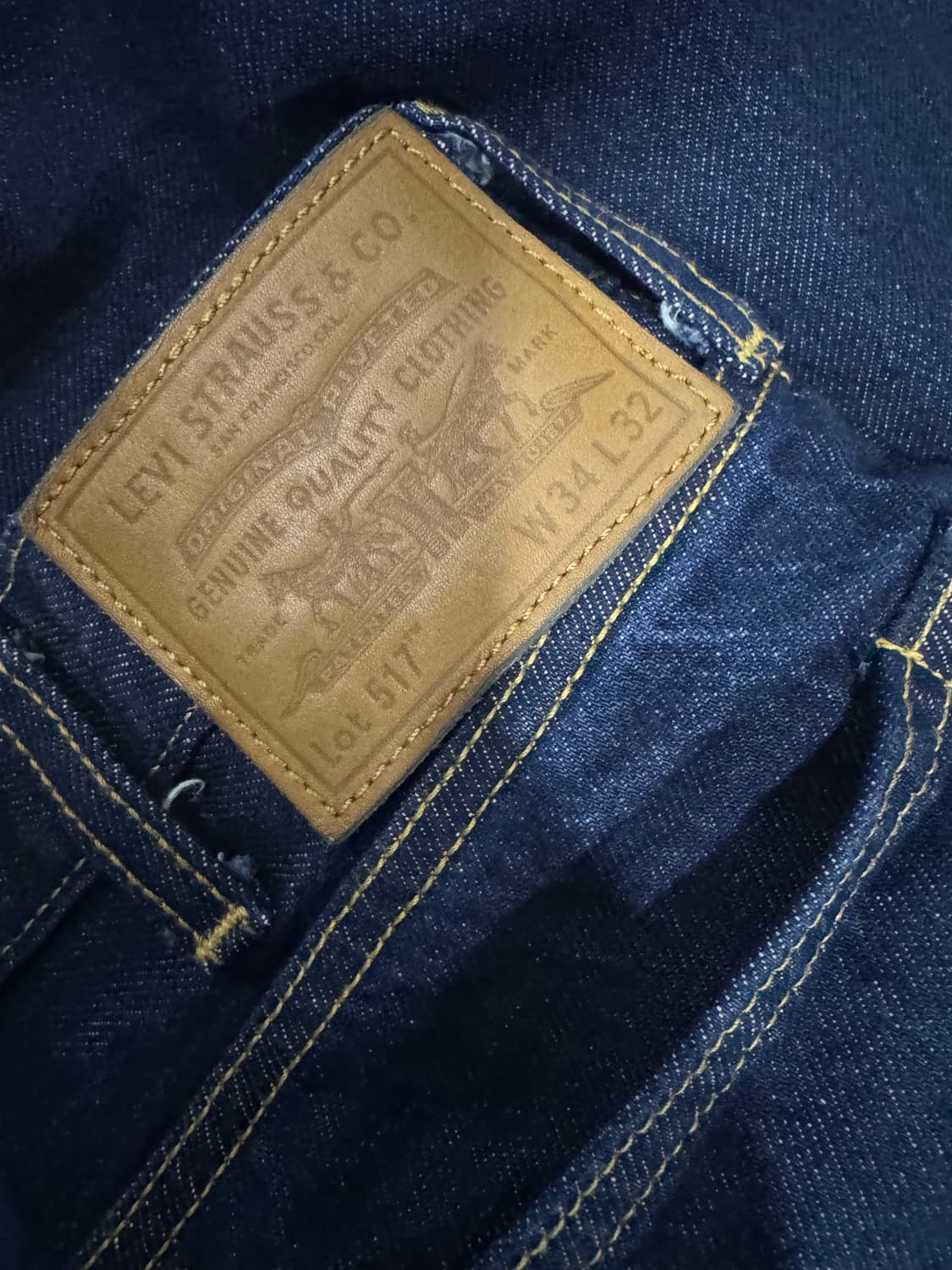 리바이스 517 34/32 소킹 리지드 상품이미지3