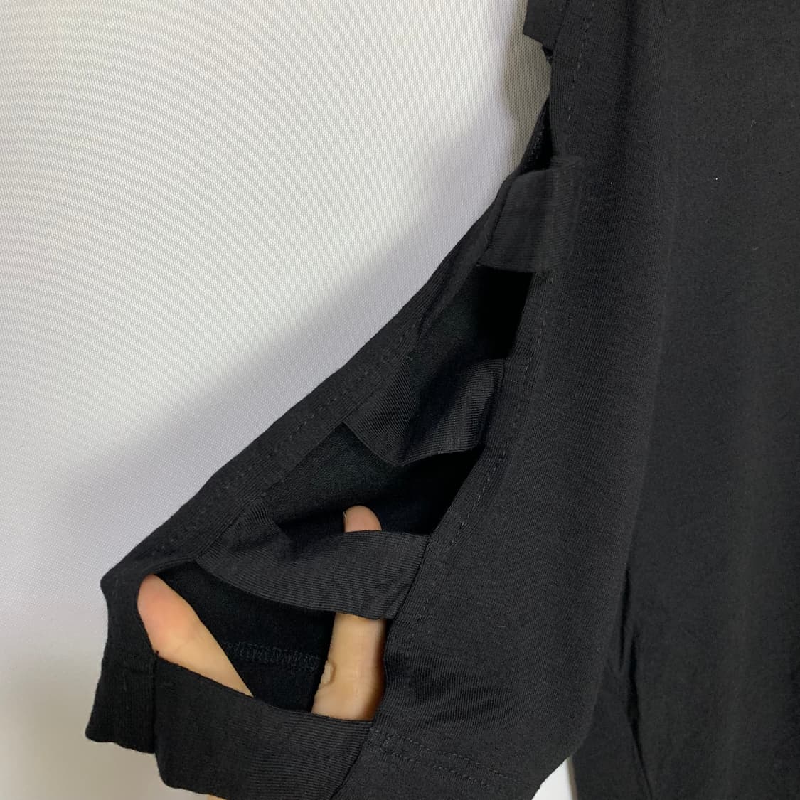 할리데이비슨 빈티지 프린팅 본디지 디테일 펑크 반팔 티셔츠 XL 상품이미지6