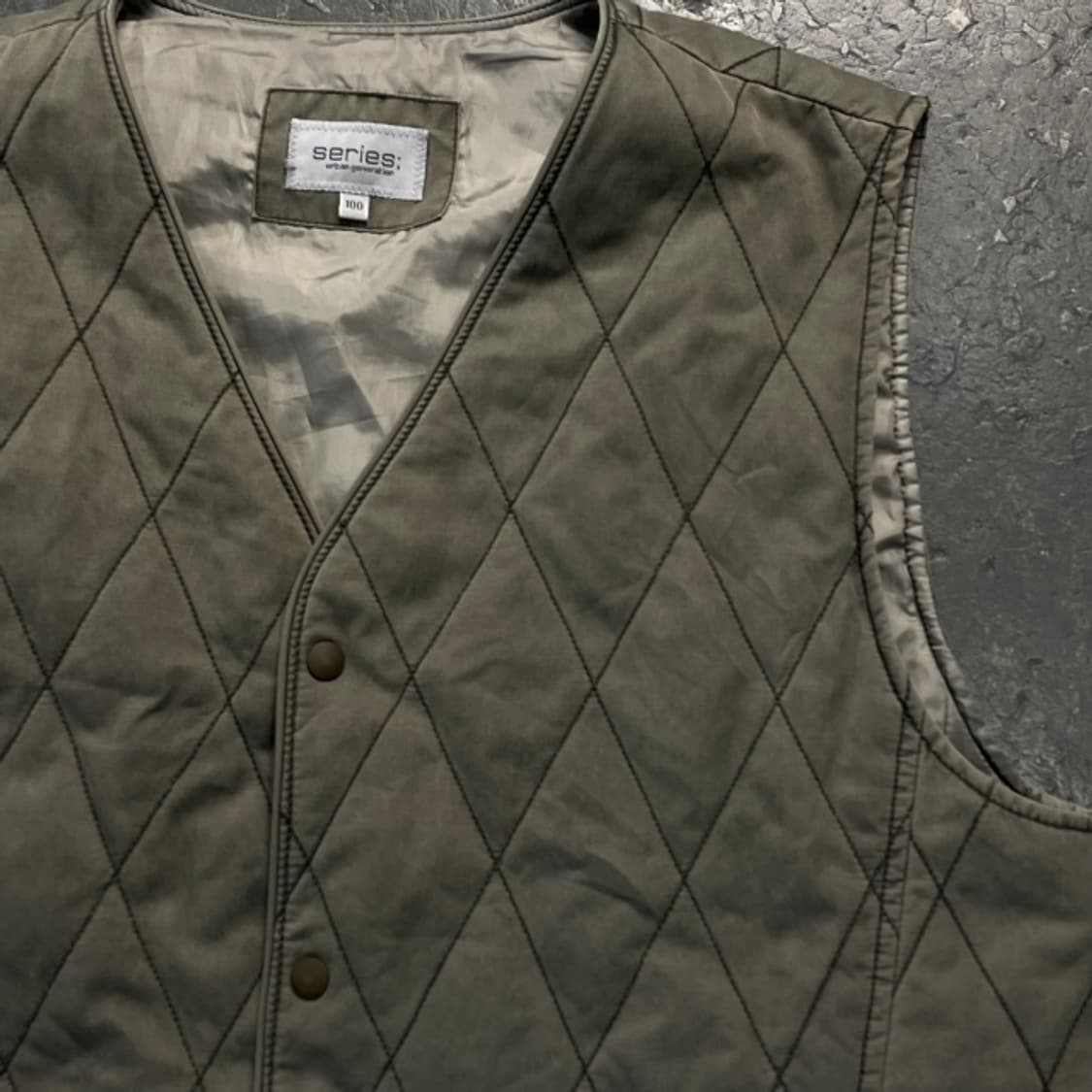 100 시리즈 퀄팅 조끼 상품이미지2